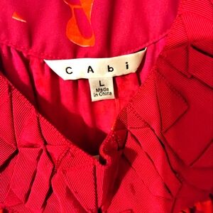 Cabi shoulder bareing top size large
